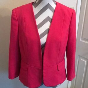 Pink suit jacket